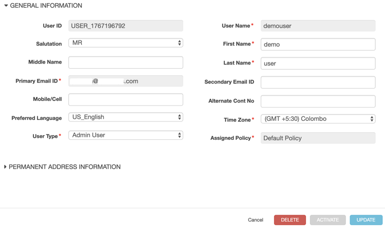 Edit member information - activate their status