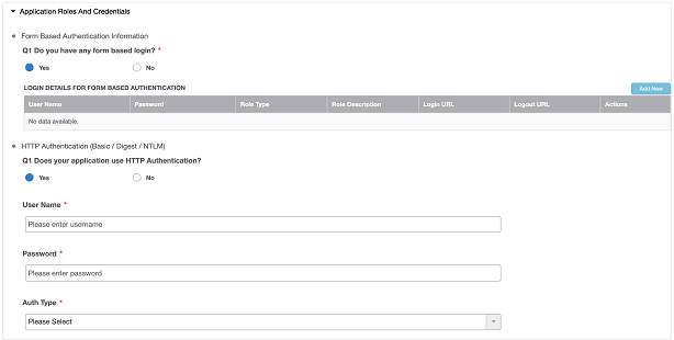 Fields to list blacklisted and whitelisted URLs