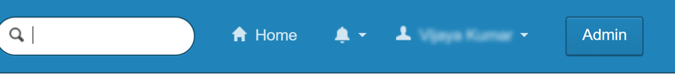Admin button in Okta