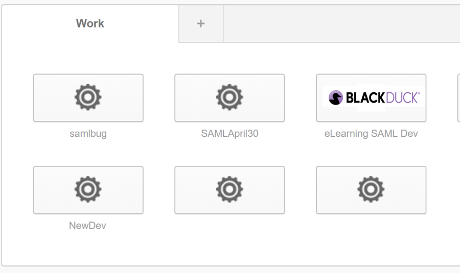 Okta homepage
