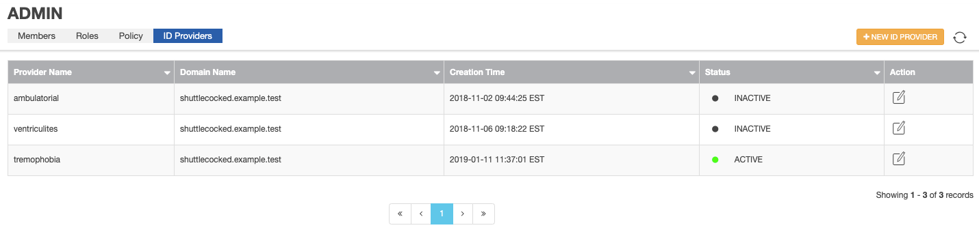 Update icon in ID Providers list